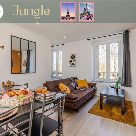 Pomponne Jungle - Magnifique Appartement Avec Parking Prive - Paris-Disney & Cdg A 25 Minutes מראה חיצוני תמונה
